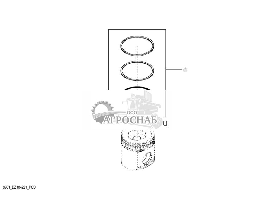 9901 Комплект поршневых колец - ST928594 791.jpg